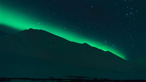 Alaska Artic Aurora Boreale Borealis Landscape Lights Nature
