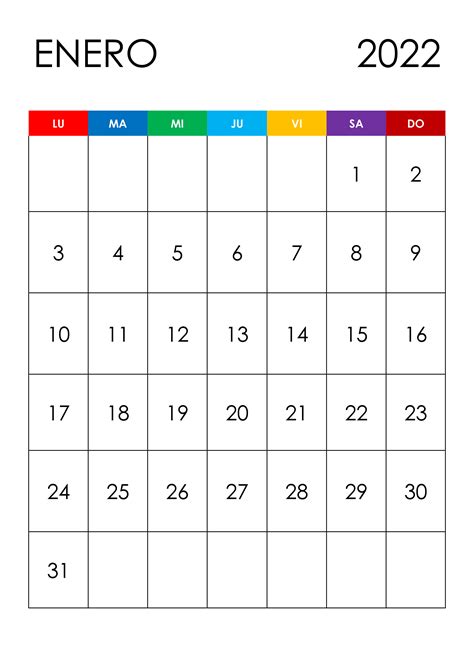 Enero 2023 En 2022 Calendario Para Escribir Plantilla De Calendario
