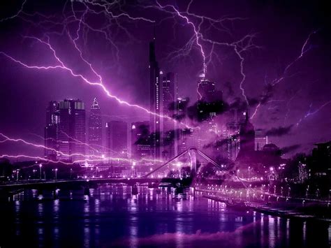 Pin By Brittany Robertson On Storms Lightning Storm Purple Lightning
