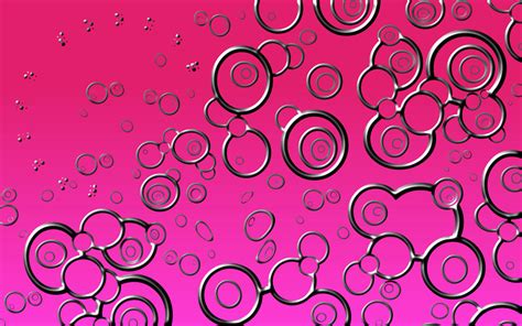 Pink Flower Abstract Wallpaper Gambar Bunga