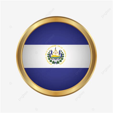 Bandera De El Salvador PNG Dibujos El Salvador Bandera Dia De El Salvador PNG Y Vector Para