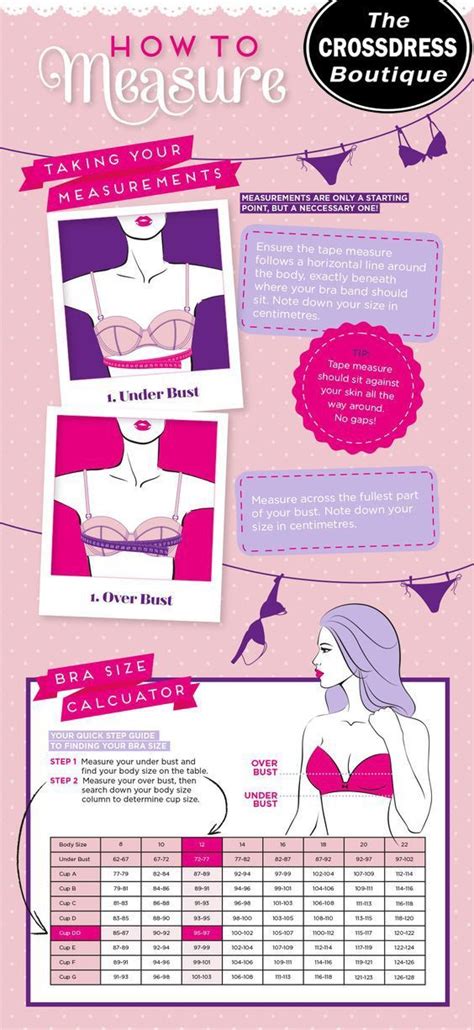 How To Find Your Perfect Bra Size Crossdressing Transgender Advice