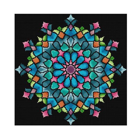 450 x 568 jpeg 94 кб. Stained Glass Cross Stitch Pattern Counted Cross Stitch ...