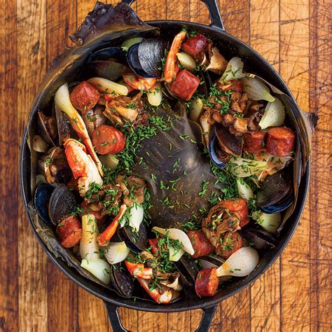 Preheat a grill to high. Ultimate Oven Clambake Recipe | Food & Wine