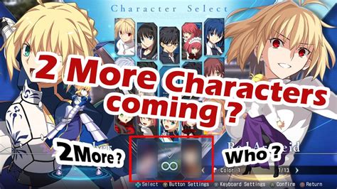 Melty Blood Type Lumina 2 More Characters Dlc Incoming Youtube