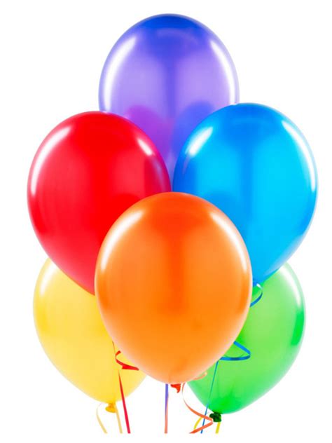 One Dozen 12 Assorted Latex 11 Party Balloons