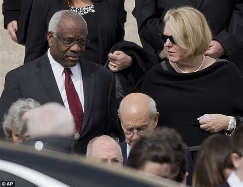 supreme court justice clarence thomas ex girlfriend makes threesome claims daily mail online