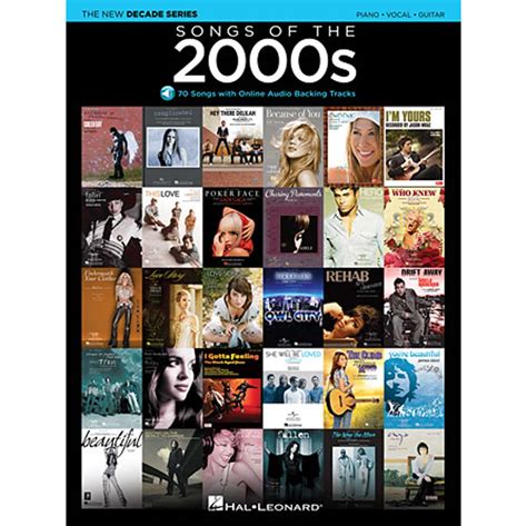 Hal Leonard Hl00137608 Songs Of The 2000s The New Decade Series Bananas At Large®