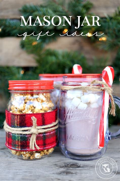 Looking for the best mason jar gift ideas? Easy Mason Jar Gifts | A Night Owl Blog