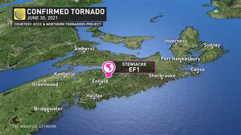 Nova Scotia Breaks 21 Year Tornado Drought With Strongest Twister In 41 Years The Weather Network