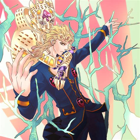 Giorno Giovanna And Gold Experience Requiem Jojo No Kimyou Na Bouken And 1 More Drawn By Iloc