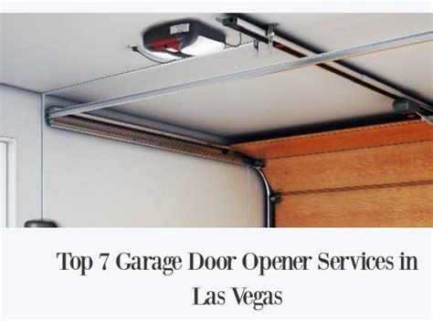 Top 7 Garage Door Opener Services In Las Vegas By Silver Fox Garage