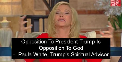 Trumps Spiritual Advisor Christians ‘were Sent Here To Take Over
