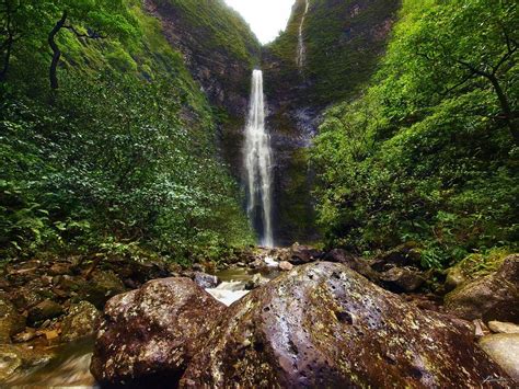 Hawaii Waterfalls Wallpapers Top Free Hawaii Waterfalls Backgrounds
