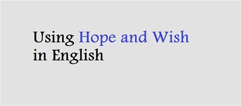 Contoh Kalimat Hope Dalam Bahasa Inggris Beserta Artinya Barisan Contoh