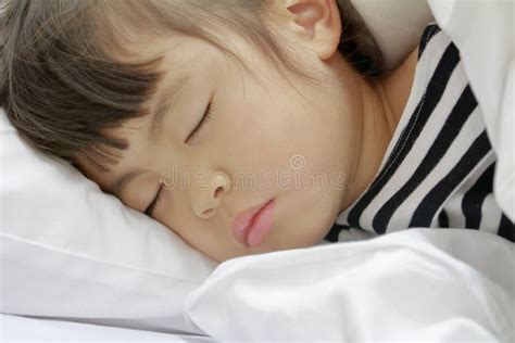 Sleeping Japanese Girl Stock Image Image Of Cute Girl 137210609