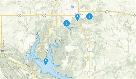 Best Hiking Trails In Chickasaw National Recreation Area Alltrails