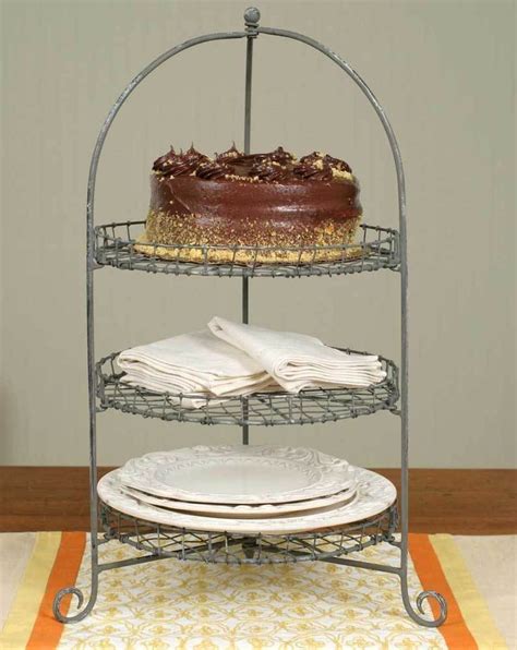 Three Tier Cake Stand 15 X 23 11 Dia Tiers This Cake Stand Is