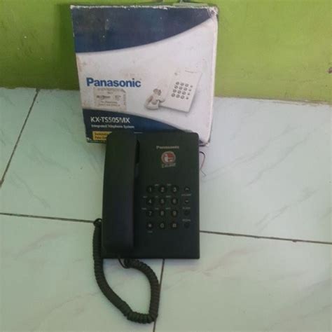 Jual Telepon Meja Panasonic Ts505mx Shopee Indonesia