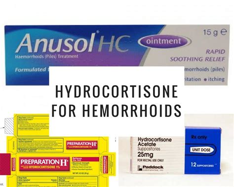 Hydrocortisone For Hemorrhoids Guide Discover Which Product Is Best