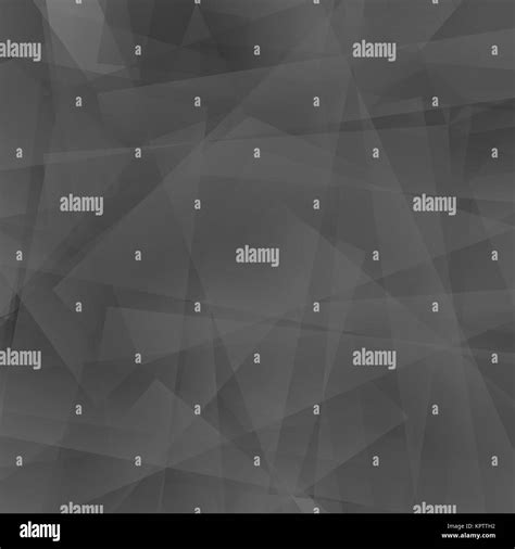 Abstract Grey Polygonal Background Grey Geometric Pattern Stock Photo