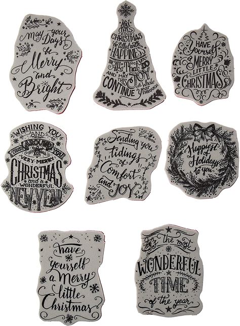 Stampers Anonymous Cms287 Tim Holtz Cling Stamps Multi Colour 7 X 85