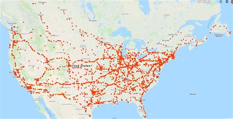 Mapping A Truckers Travels All Over The Us