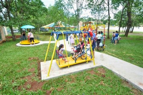 MÃenual De Instruções Parque Adaptado Para Crianças Deficientes Inaugura Em Campo Grande