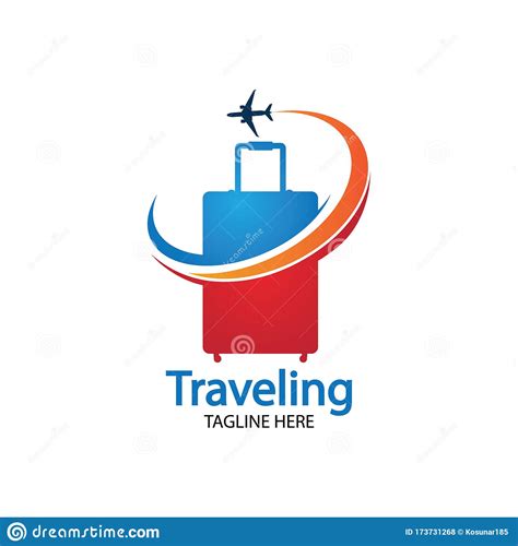Travel Logo Holidays Tourism Business Trip Company Logo Design Bag