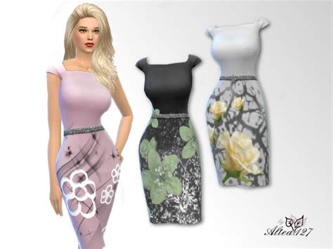 The Sims Resource Roma Dress