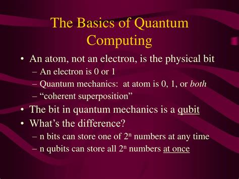 Ppt Quantum Computing Powerpoint Presentation Free Download Id5086058