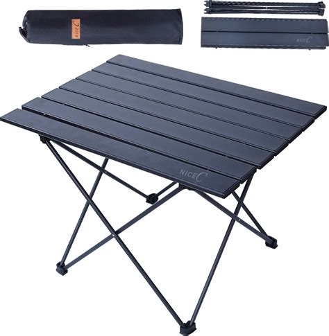 Nice C Folding Table Portable Camping Table Aluminum Collapsible Table Top