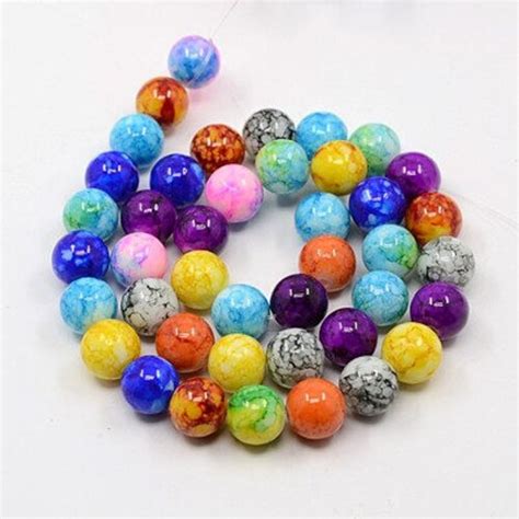 200 Mixed Assorted Bulk Glass Beads Etsy