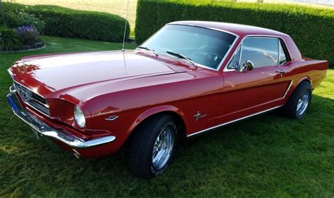 1965 Ford Mustang Coupe 289 4 Speed For Sale On Bat Auctions Sold For
