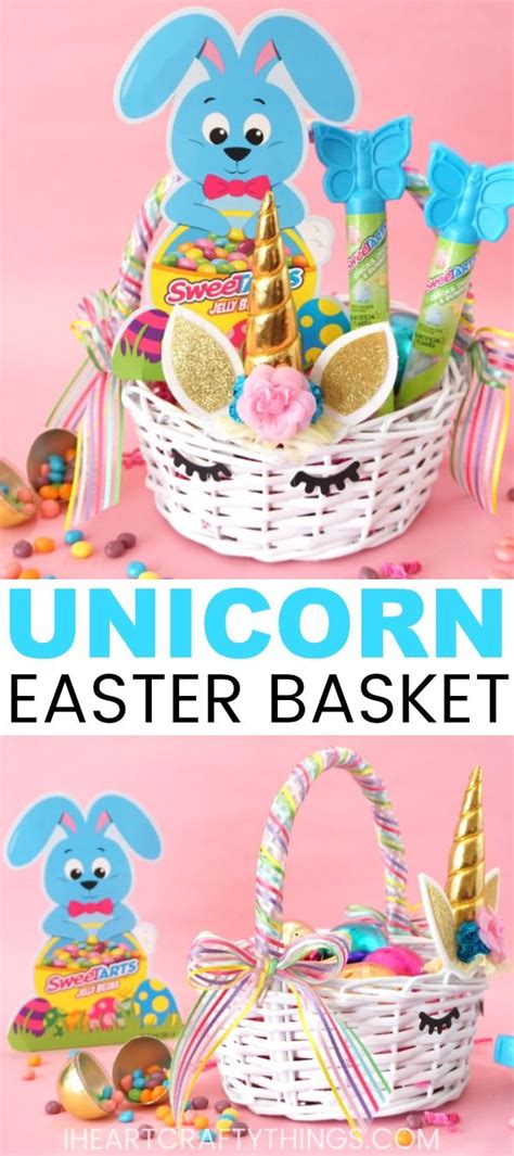 How To Make A Diy Unicorn Easter Basket Unicorn Easter Basket
