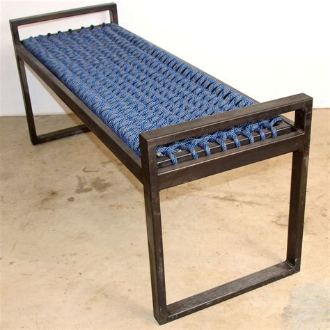 Check out our italian rope chair selection for the very best in unique or custom, handmade pieces from our shops. Climbing Rope Steel Bench | Steel furniture, Furniture, Steel bench