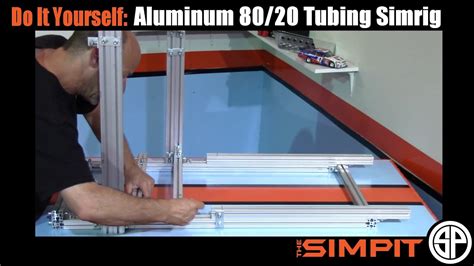 Diy Aluminum 8020 Tubing Simrig By The Simpit Youtube