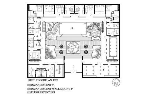 Contact ranch style house plans on messenger. Each room will communicate to the center of the courtyard ...