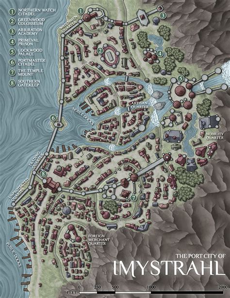 Oc The Port City Of Imystrahl Dnd