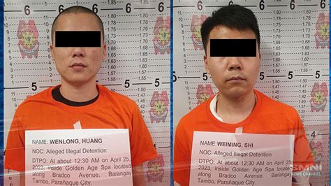 2 chinese national arestado dahil sa pangingikil sa kapwa chinese