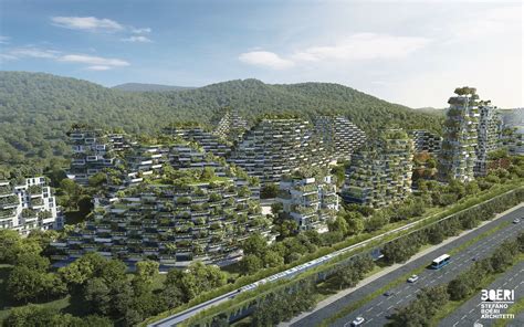 Gallery Of Worlds First Vertical Forest City Breaks Ground In China