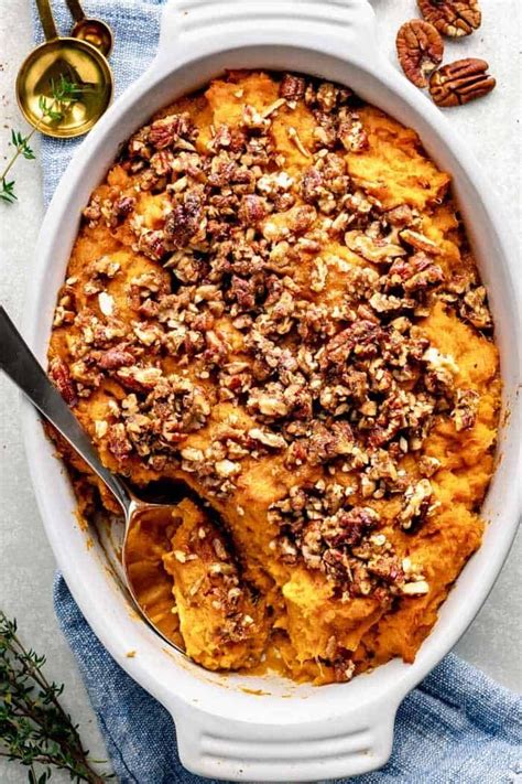 We may earn commission from the links on this page. Easy sweet potato casserole | Recipe | Sweet potato casserole, Sweet potato recipes casserole ...