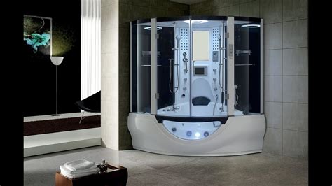 Divine and beautiful bathtub and shower combo. Luxury Valencia Steam Shower by MayaBath.com - YouTube