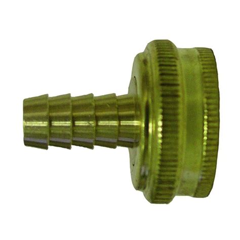 Everbilt Lead Free Brass Garden Hose Barb Adapter 34 In Fgh X 12 In