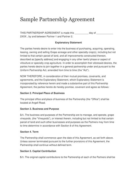 Agreement Templates And Examples Pdf Examples