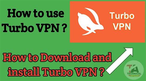 How To Use Turbo Vpn How To Download And Install Turbo Vpn Youtube