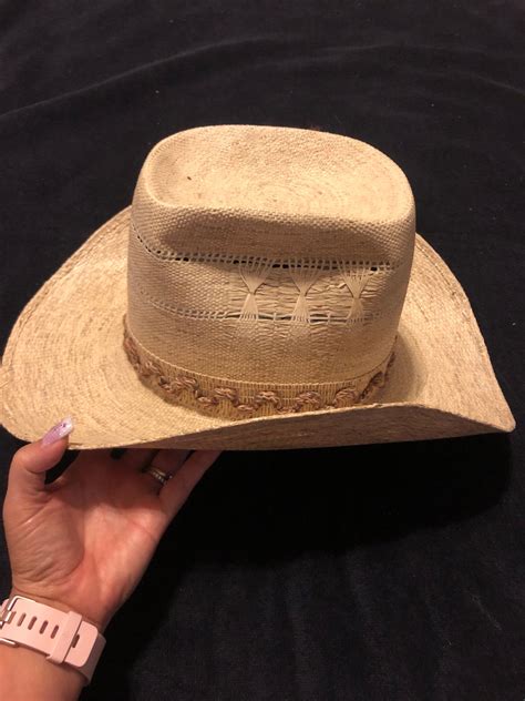Stetson Straw Cowboy Hat Etsy