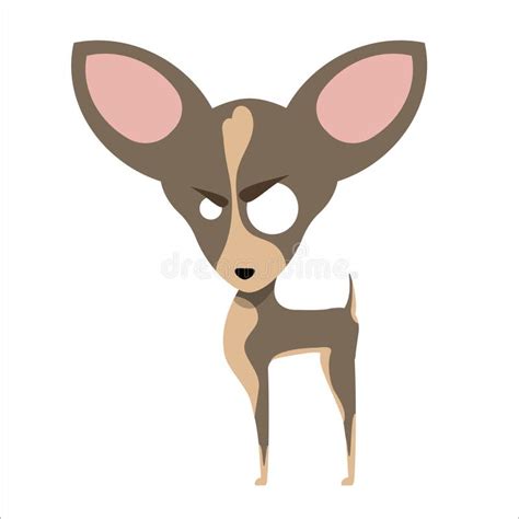 Angry Chihuahua Stock Vector Illustration Of Cartoon 3739618