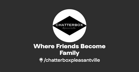 Chatterbox Pleasantville Instagram Facebook Tiktok Linktree
