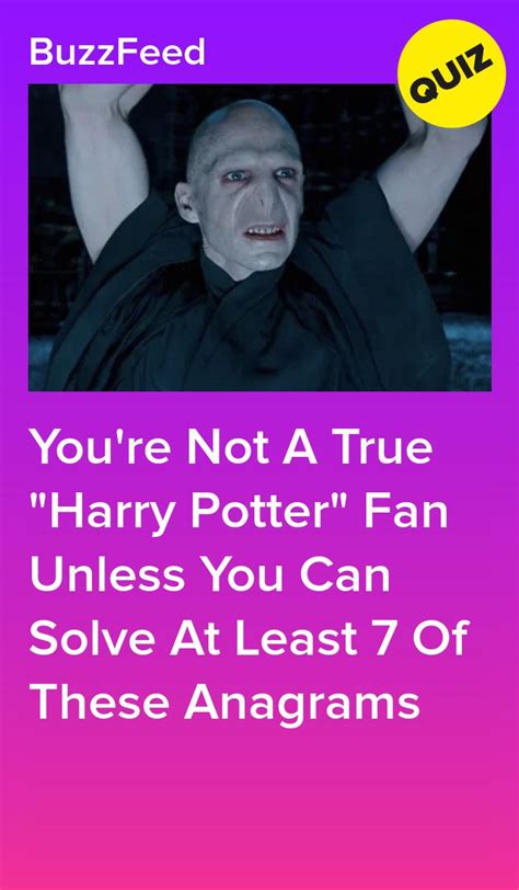 can you solve these harry potter anagrams harry potter harry potter quiz harry potter